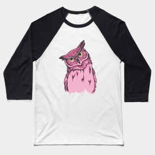 Pinky Owl Baseball T-Shirt